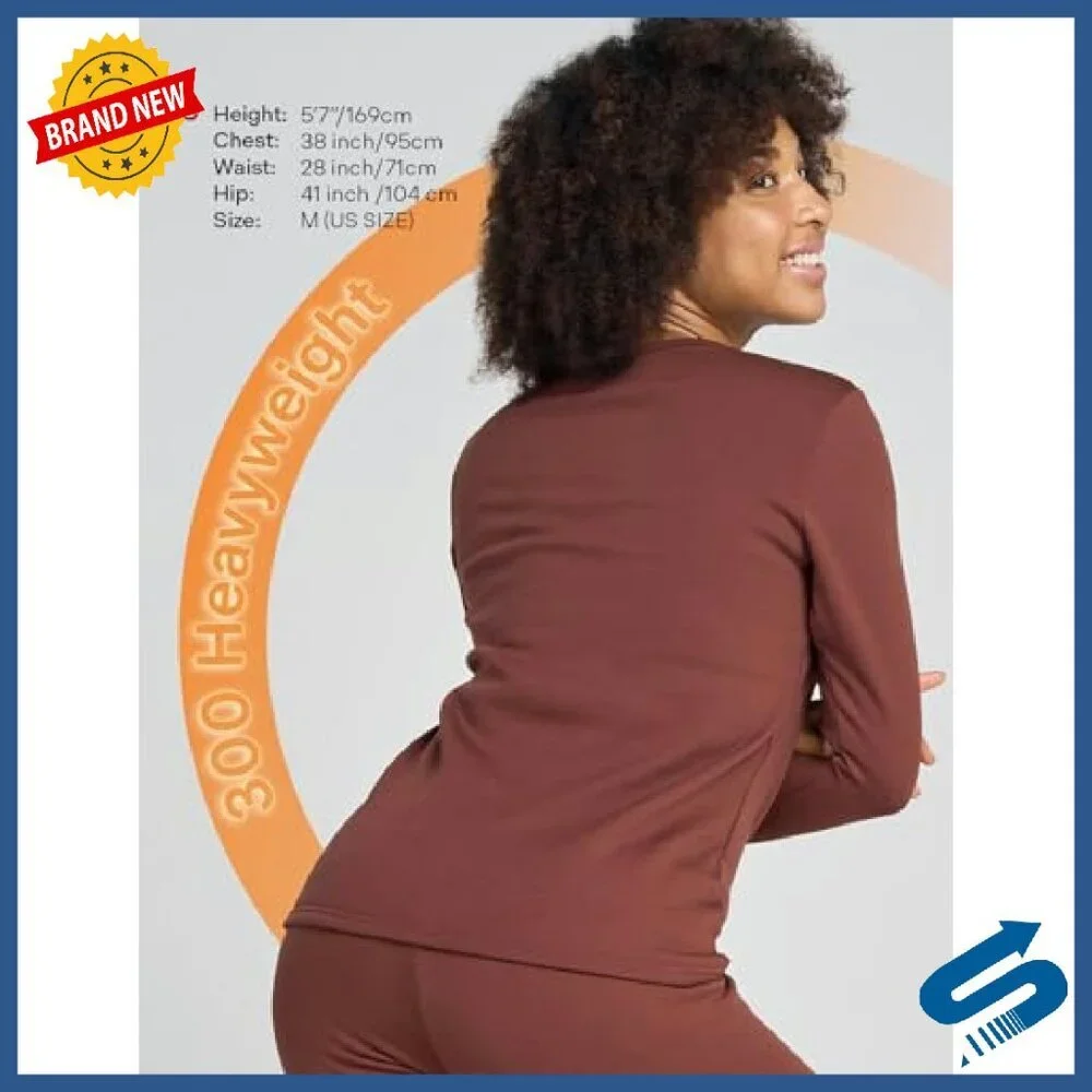 Women's Thermal Fleece Base Layer Top Lightweight Midweight Heavyweight - Picture 4 of 7